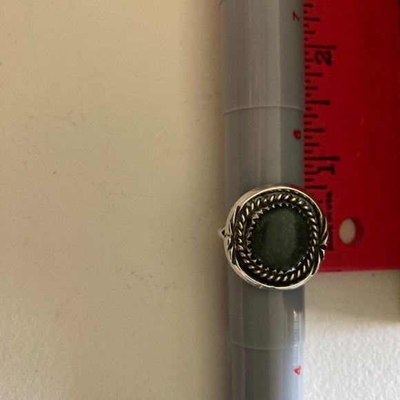 “HOST PICK” Vintage 70sTurquoise “Green” Size 5 Ring - Picture 2 of 11